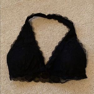 Padded black bralette